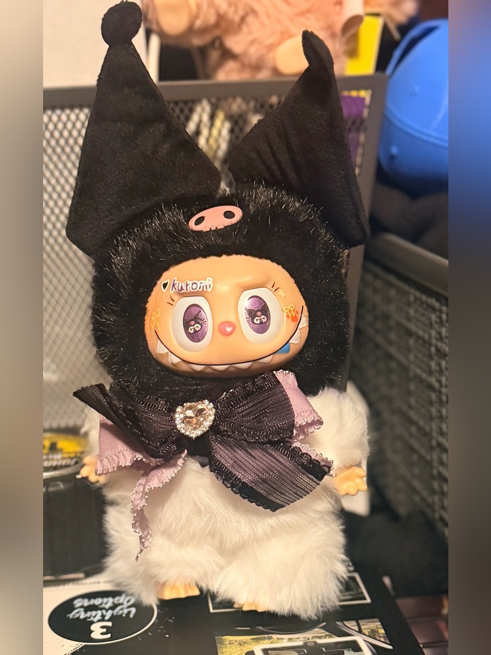 Kuromi 17cm The Monsters Pendant - La bubu